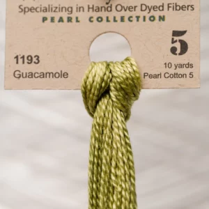 Weeks Dye Works WDW Perlgarn Stärke 5 - Guacamole 1193 Weeks Dye Works WDW Perlgarn Stärke 5 - Guacamole 1193