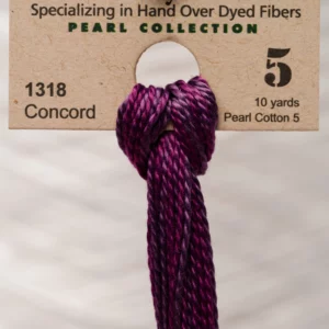 Weeks Dye Works WDW Perlgarn Stärke 5 - Concord 1318