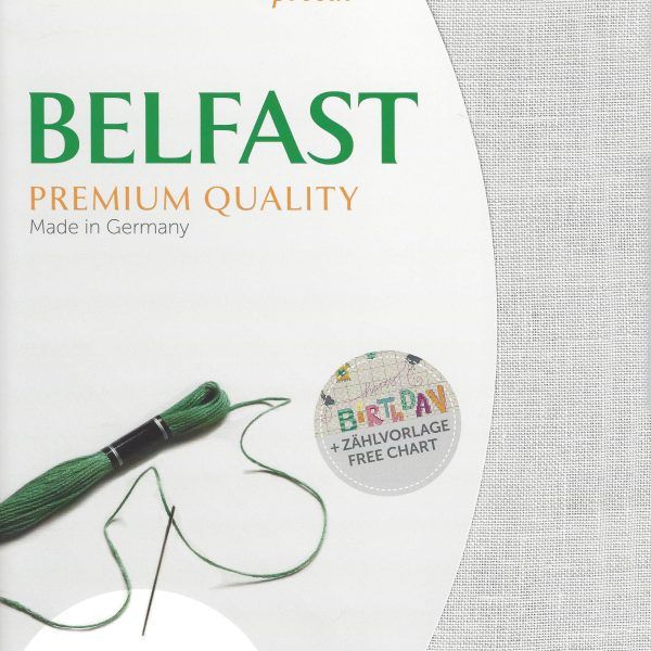 Zweigart Leinen Belfast 32ct nebelgrau - 786 Zweigart Leinen Belfast 32ct nebelgrau - 786