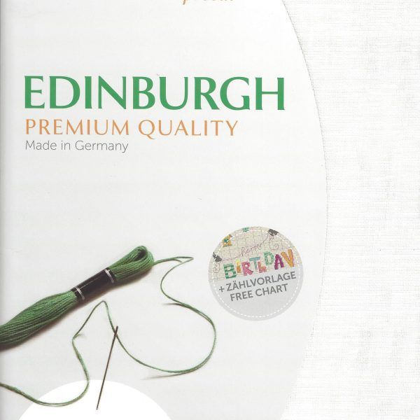 Zweigart Leinen Edinburgh 36ct weiß - 100