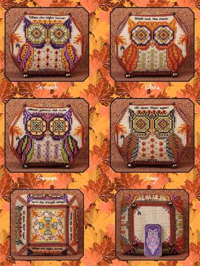Just Nan Owls of October II – limitierte Vorlage mit Embellishment Pack