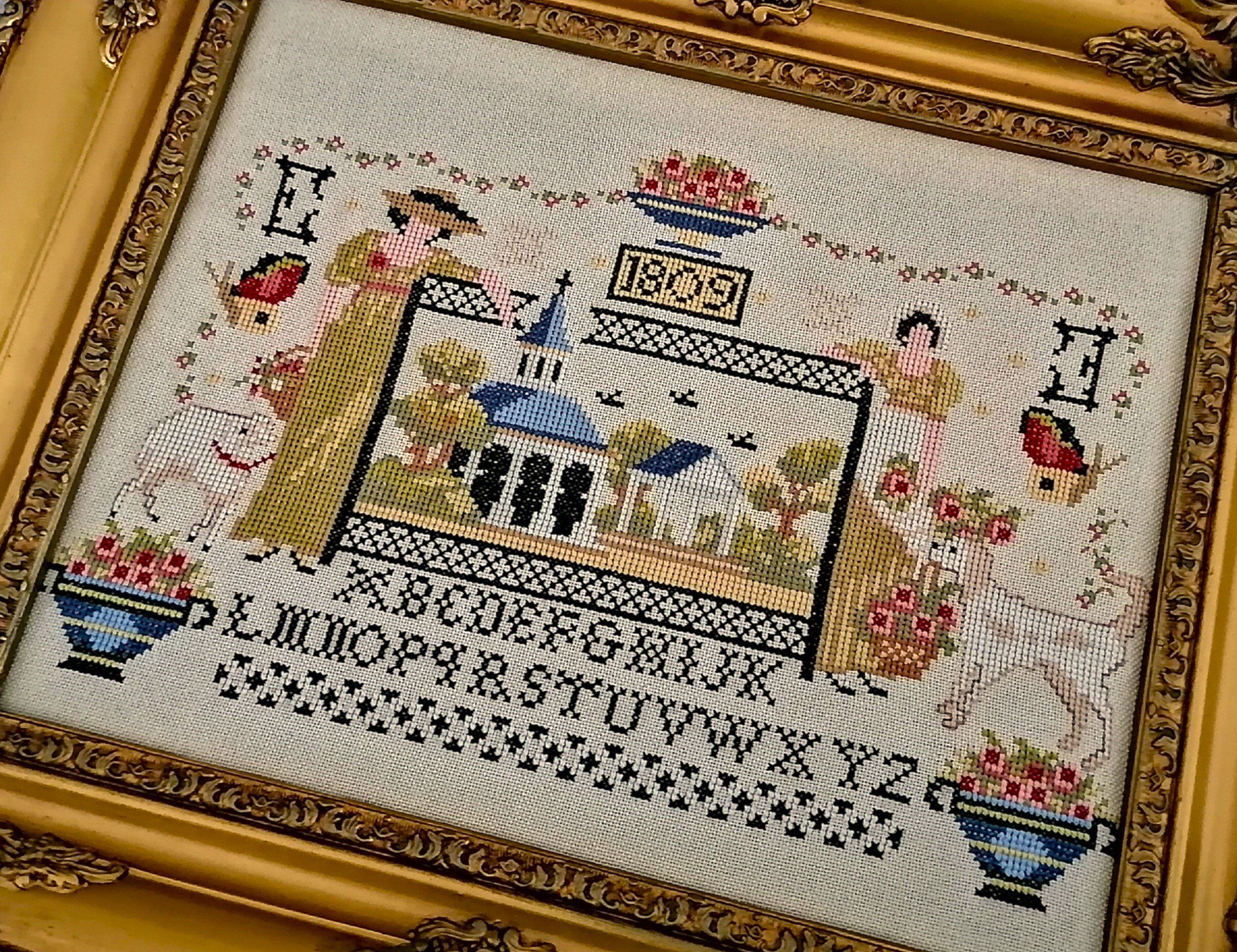 Twin Peak Primitives Two Sisters 1809 Sampler