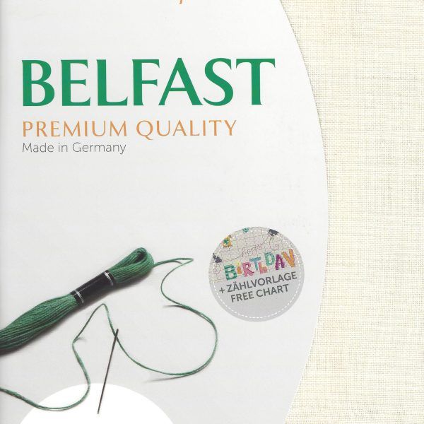 Zweigart Leinen Belfast 32ct beige - 305