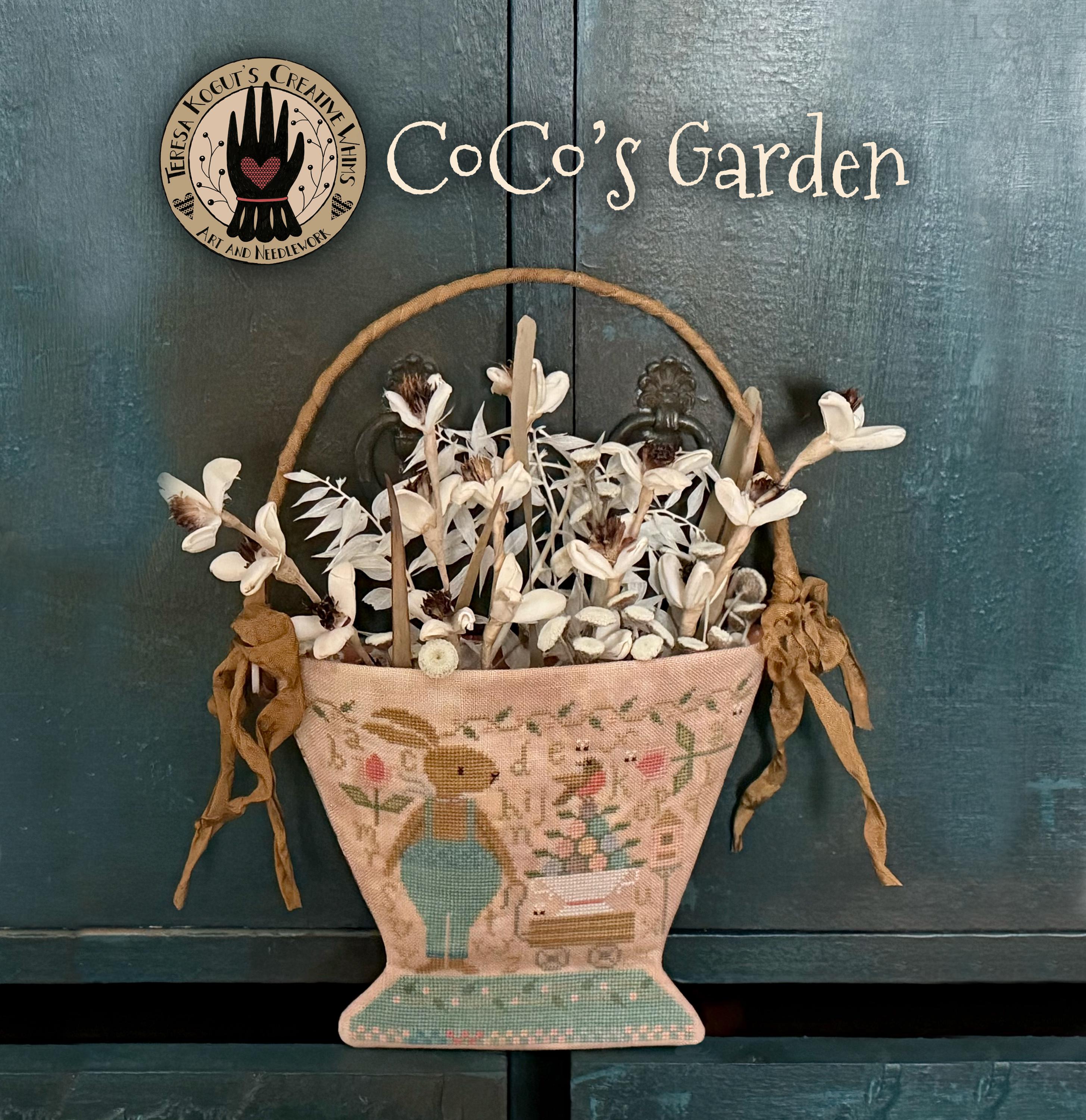 Teresa Kogut CoCo's Garden - Cross Stitch Booklet