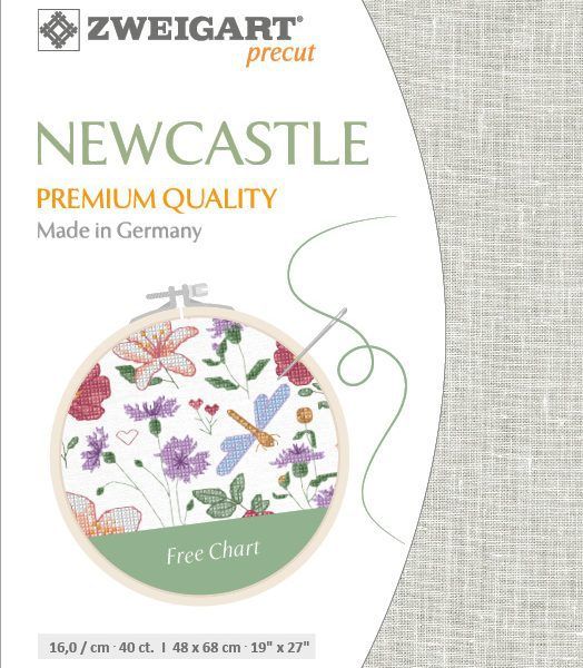 Zweigart Leinen Newcastle 40ct naturweiß - 101