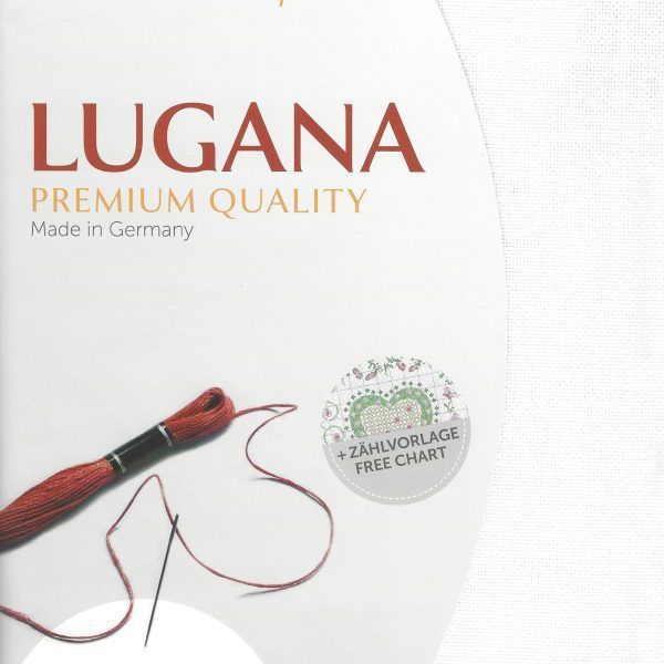 Zweigart Zählstoff Lugana 25ct naturweiß - 101