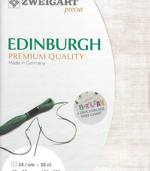 Zweigart Leinen Edinburgh 36ct beige - 1079