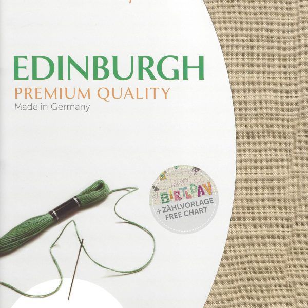 Zweigart Leinen Edinburgh 36ct flachs - 309
