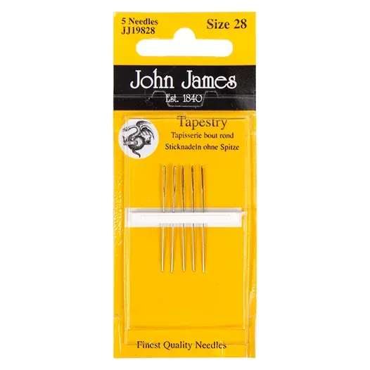 John James Sticknadeln Größe 28