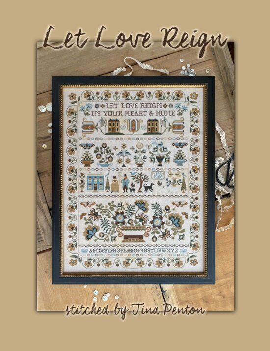 Let Love Reign - Cross Stitch Book