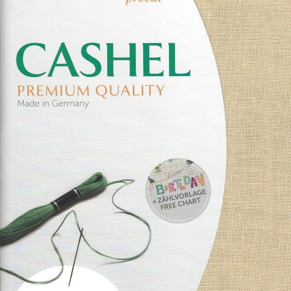 Zweigart Leinen Cashel 28ct hellbeige - 233