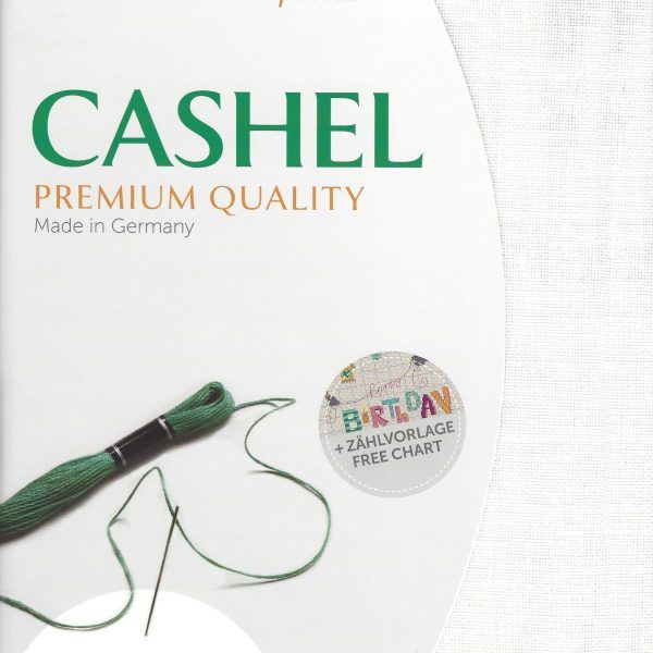 Zweigart Leinen Cashel 28ct naturweiß - 101