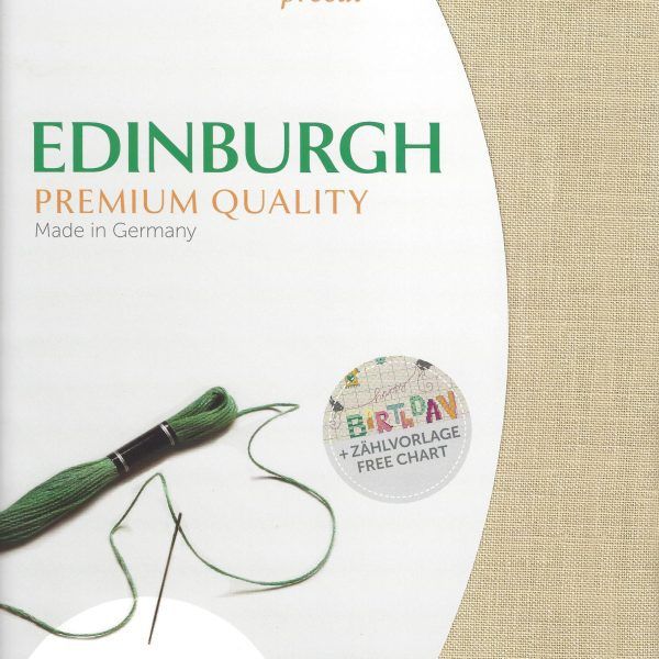 Zweigart Leinen Edinburgh 36ct hellbeige - 233