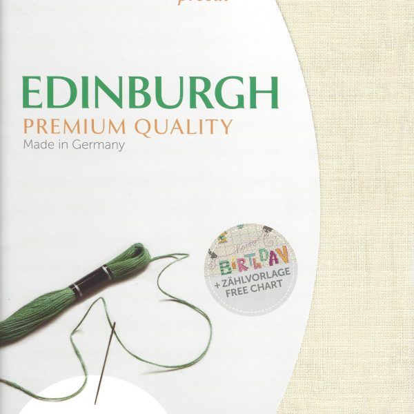 Zweigart Leinen Edinburgh 36ct creme - 222