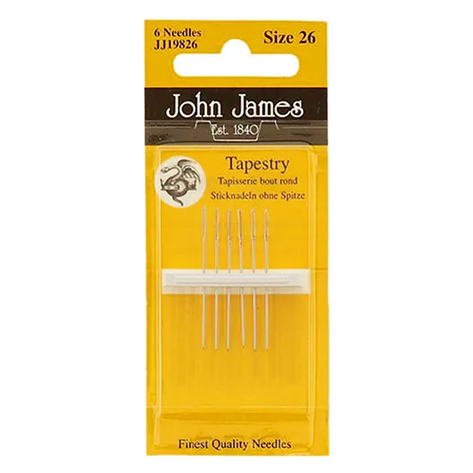 John James Sticknadeln Größe 26