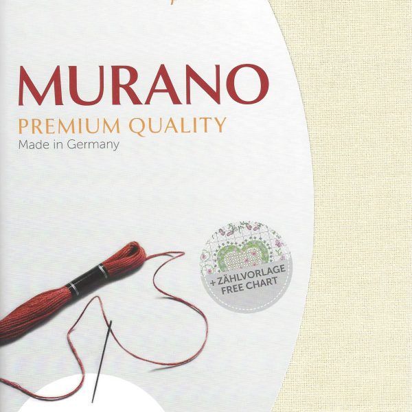 Zweigart Zählstoff Murano 32ct hellbeige - 264 Zweigart Zählstoff Murano 32ct hellbeige - 264