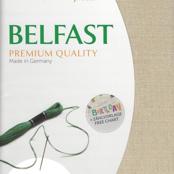 Zweigart Leinen Belfast 32ct natur - 52