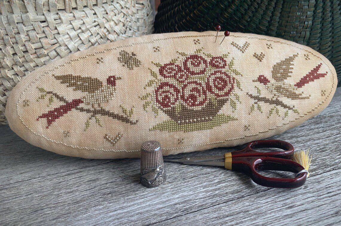 Scattered Seed Samplers Vintage Charm Pinkeep