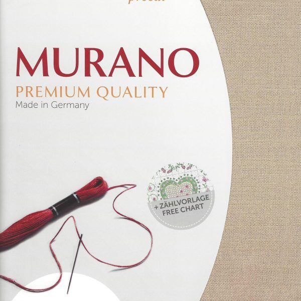 Zweigart Zählstoff Murano 32ct beige - 306 Zweigart Zählstoff Murano 32ct beige - 306