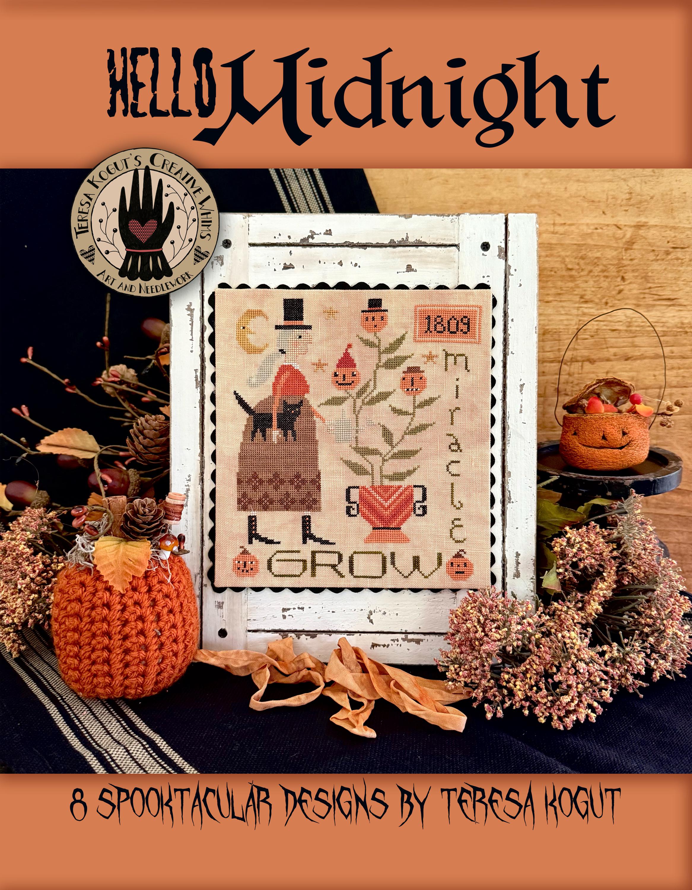 Teresa Kogut Hello Midnight - Cross Stitch Book