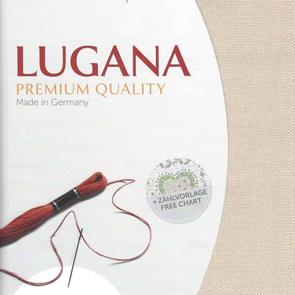 Zweigart Zählstoff Lugana 25ct beige - 253