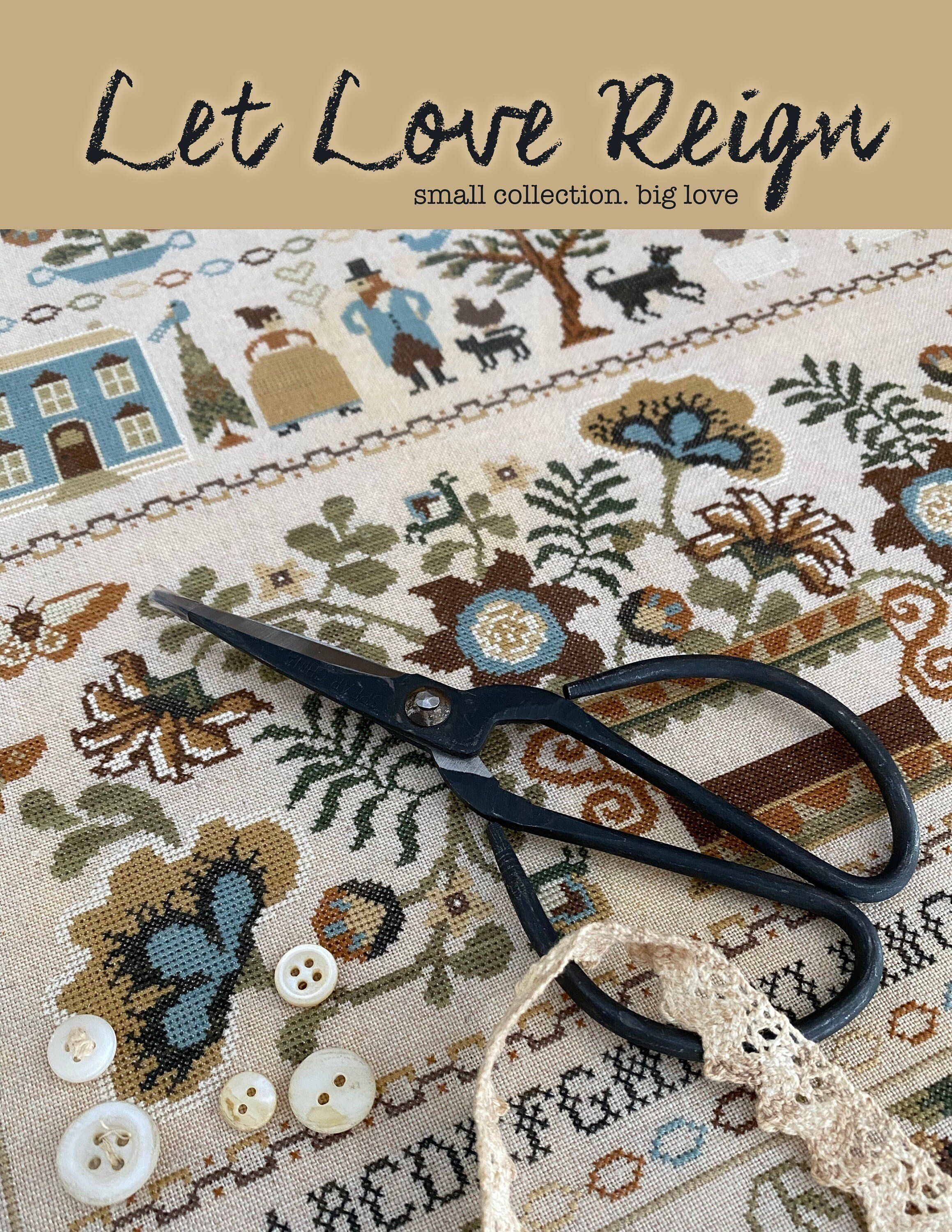 Teresa Kogut Let Love Reign - Cross Stitch Book