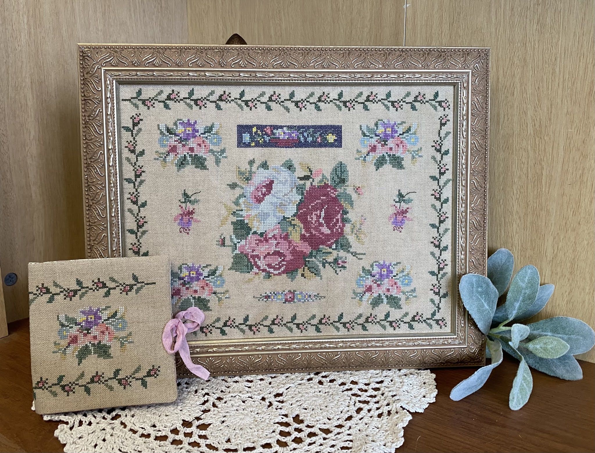 From The Heart Needleart Rose Garden Sampler
