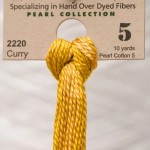 Weeks Dye Works WDW Perlgarn Stärke 5 - Curry 2220 Weeks Dye Works WDW Perlgarn Stärke 5 - Curry 2220